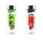 ASOBU – Bottiglia in vetro con infusore Flavour It