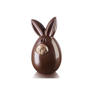 Silikomart - Lucky Bunny stampo in policarbonato per uova a forma di coniglio