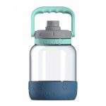 ASOBU – Barkley Bottiglia in tritan con ciotola 1,5l Blu