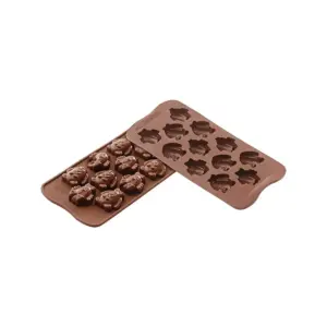 Silikomart - Stampo in silicone Easy Choc Easter Friends SCG30